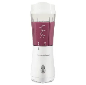 Hamilton Beach Single-Serve Personal Blender – White – 14oz