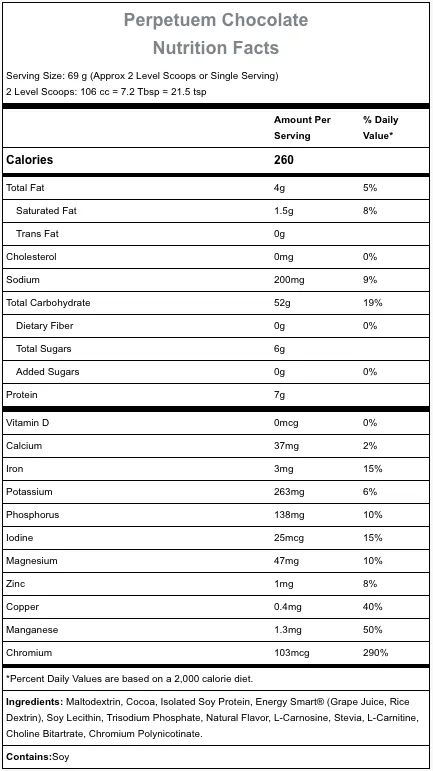 Hammer Nutrition Perpetuem Energy Drink (32 Servings)