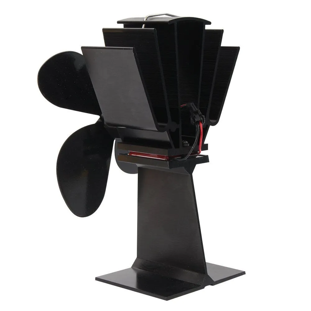 Heat-Powered Wood Stove Fan