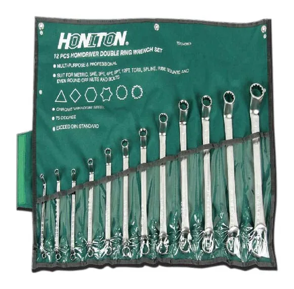 Honiton Honidriver Double Ring Wrench 6-32mm 12pcs