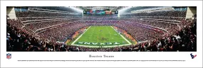 Houston Texans 2013 Playoff Victory Reliant Stadium Panoramic Poster Print - Blakeway