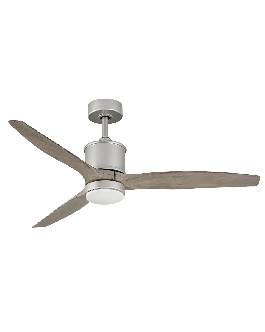 Hover 52" LED Ceiling Fan in Brushed Nickel