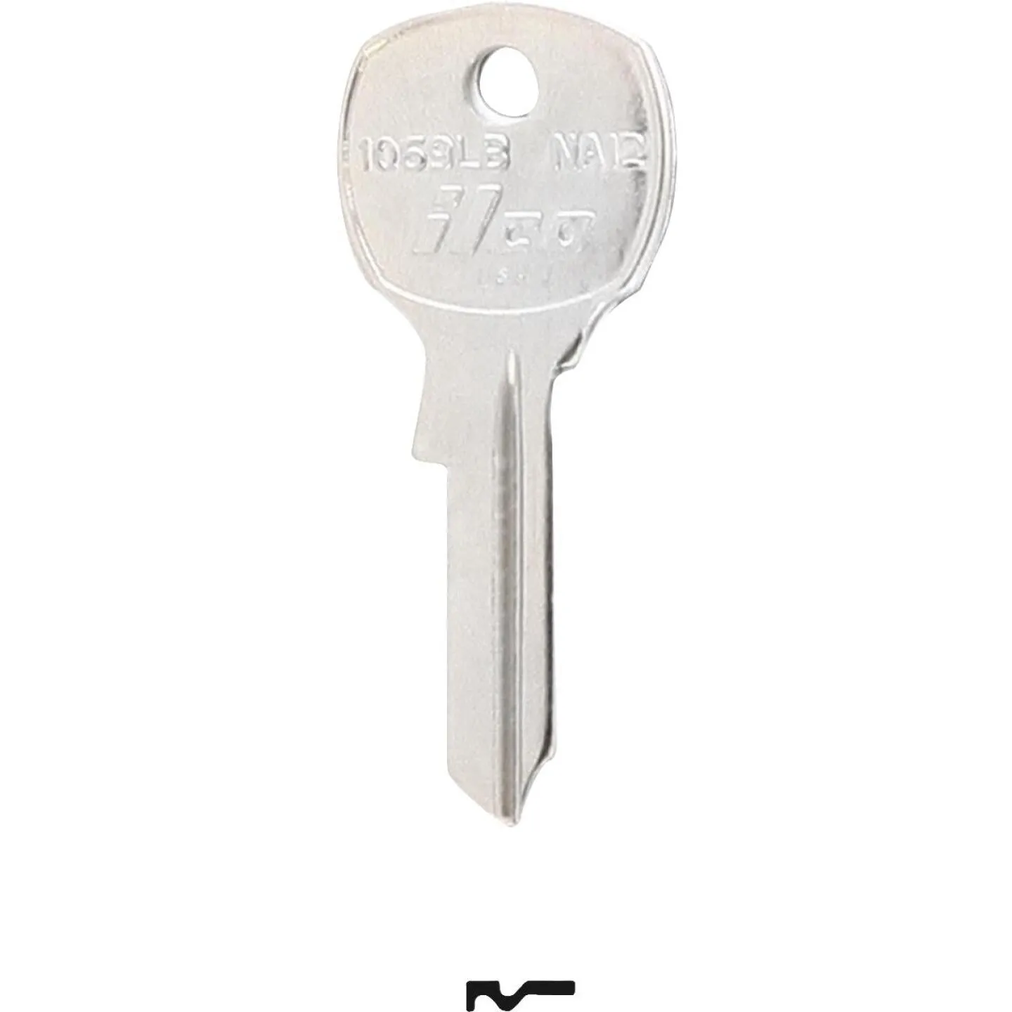 ILCO National Nickel Plated File Cabinet Key, NA12 (10-Pack)