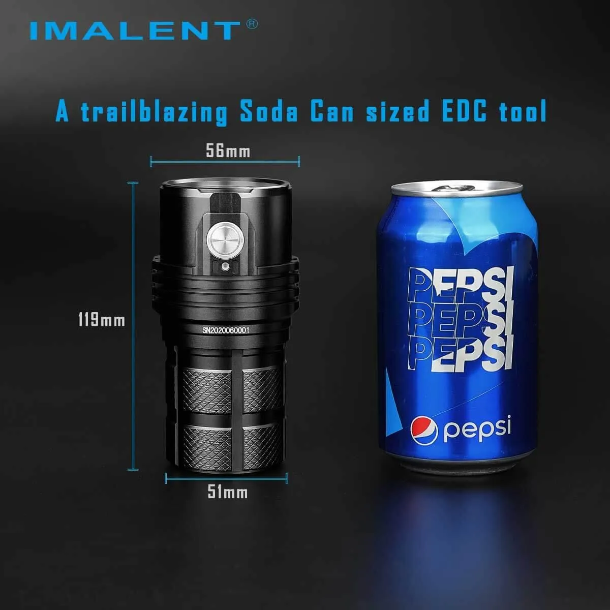 IMALENT MS06 25000 lumens flashlight