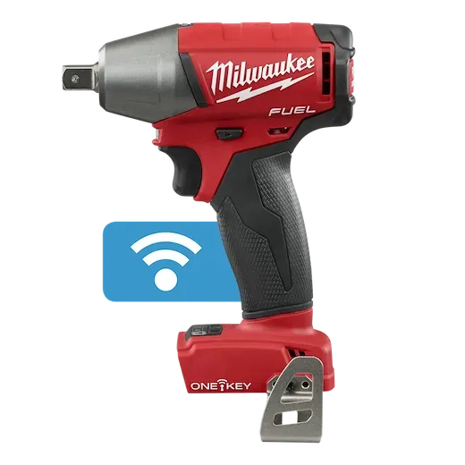 Impact Wrench - Milwaukee M18 FUEL™ with ONE-KEY™ 1/2" Compact w/ Pin Detent (Tool Only), 2759-20