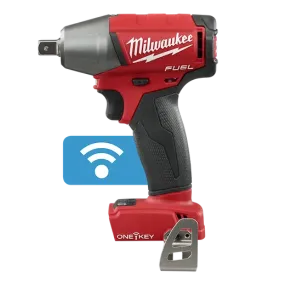 Impact Wrench - Milwaukee M18 FUEL™ with ONE-KEY™ 1/2" Compact w/ Pin Detent (Tool Only), 2759-20