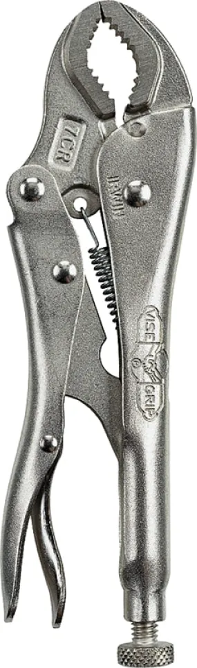 Irwin Original Series 4935578 Locking Plier, 7 in OAL, 1-1/2 in Jaw Opening, Plain-Grip Handle, 3/8 in W Jaw :CD 1: QUANTITY: 1