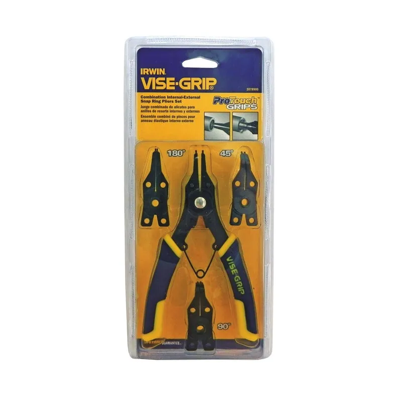 Irwin Vise-Grip 6 in. Steel Snap Ring Pliers