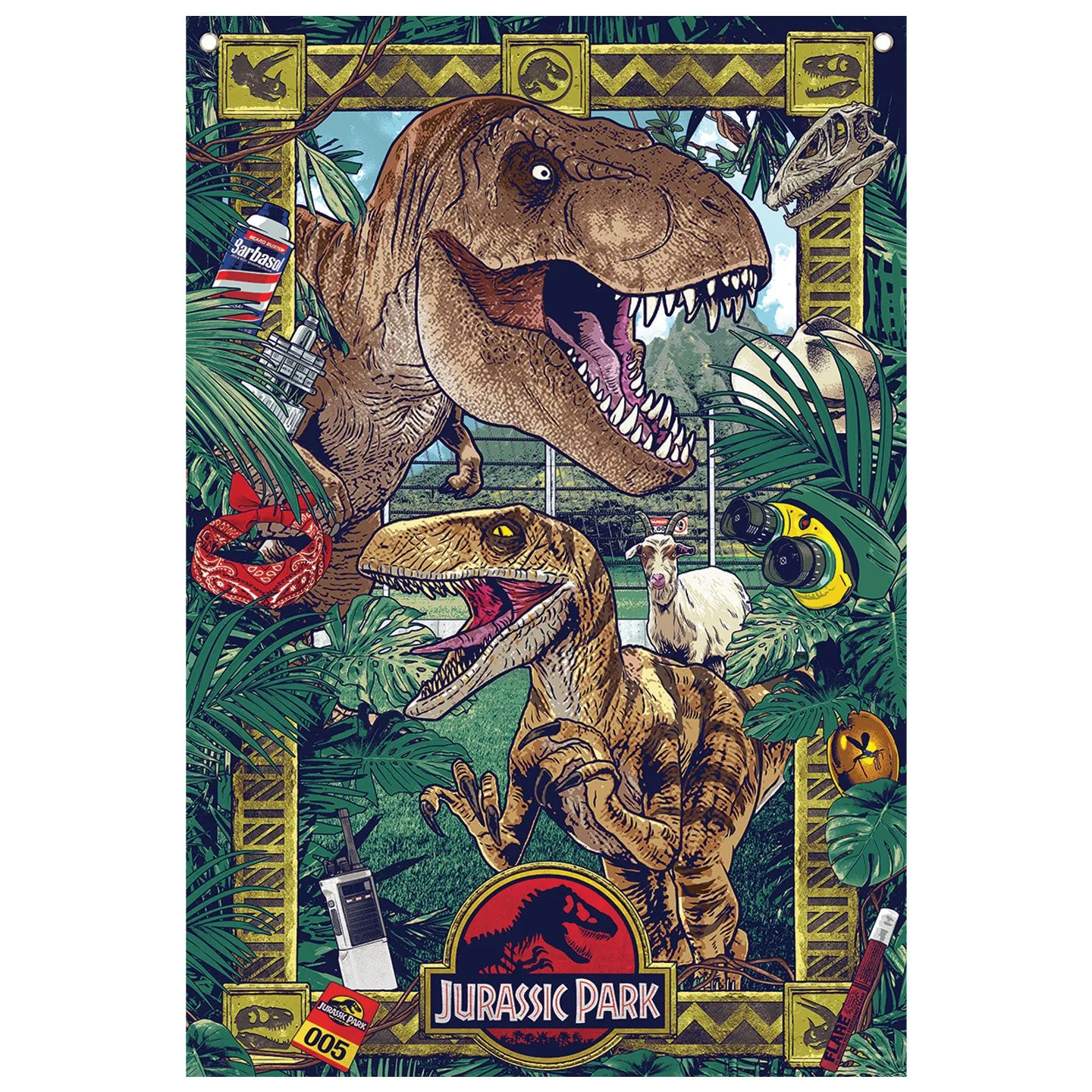 Jurassic Park Wall Banner