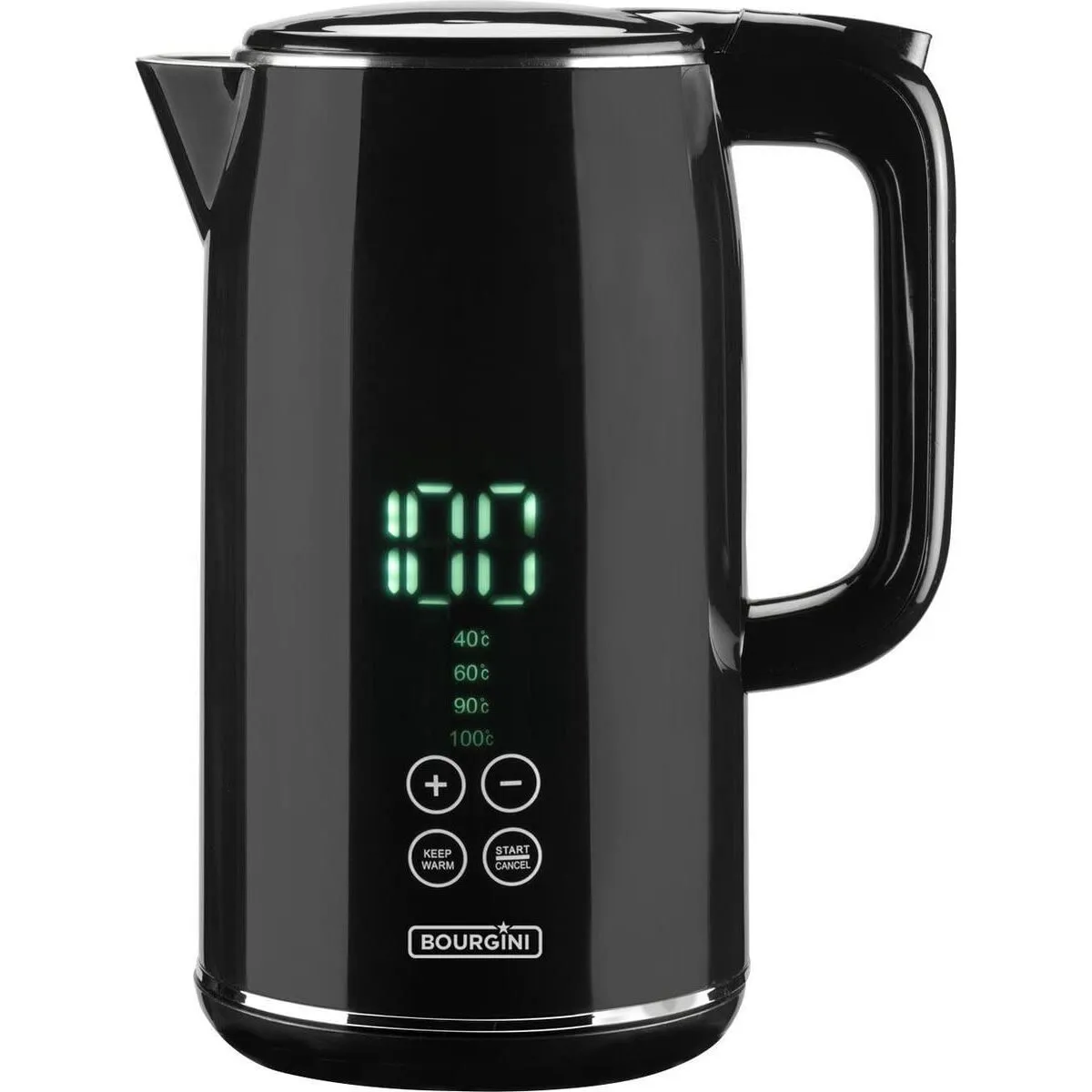 Kettle Bourgini 235011 KETTLE 2200 W Black 1,7 L