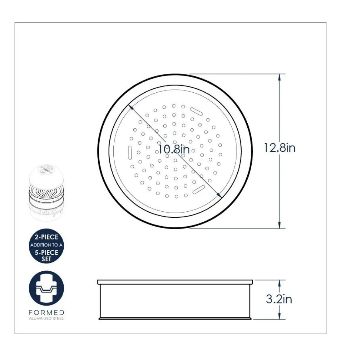 Kettle Smoker Extender Kit