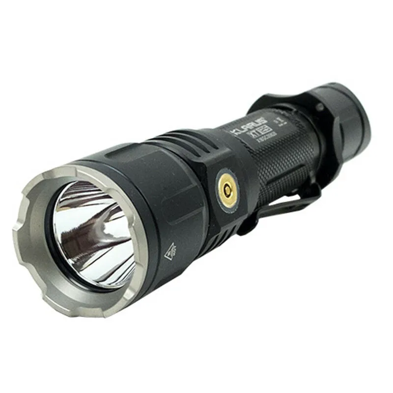 Klarus XT12S Rechargeable Flashlight 1600 Lumens with 3600mAh Battery