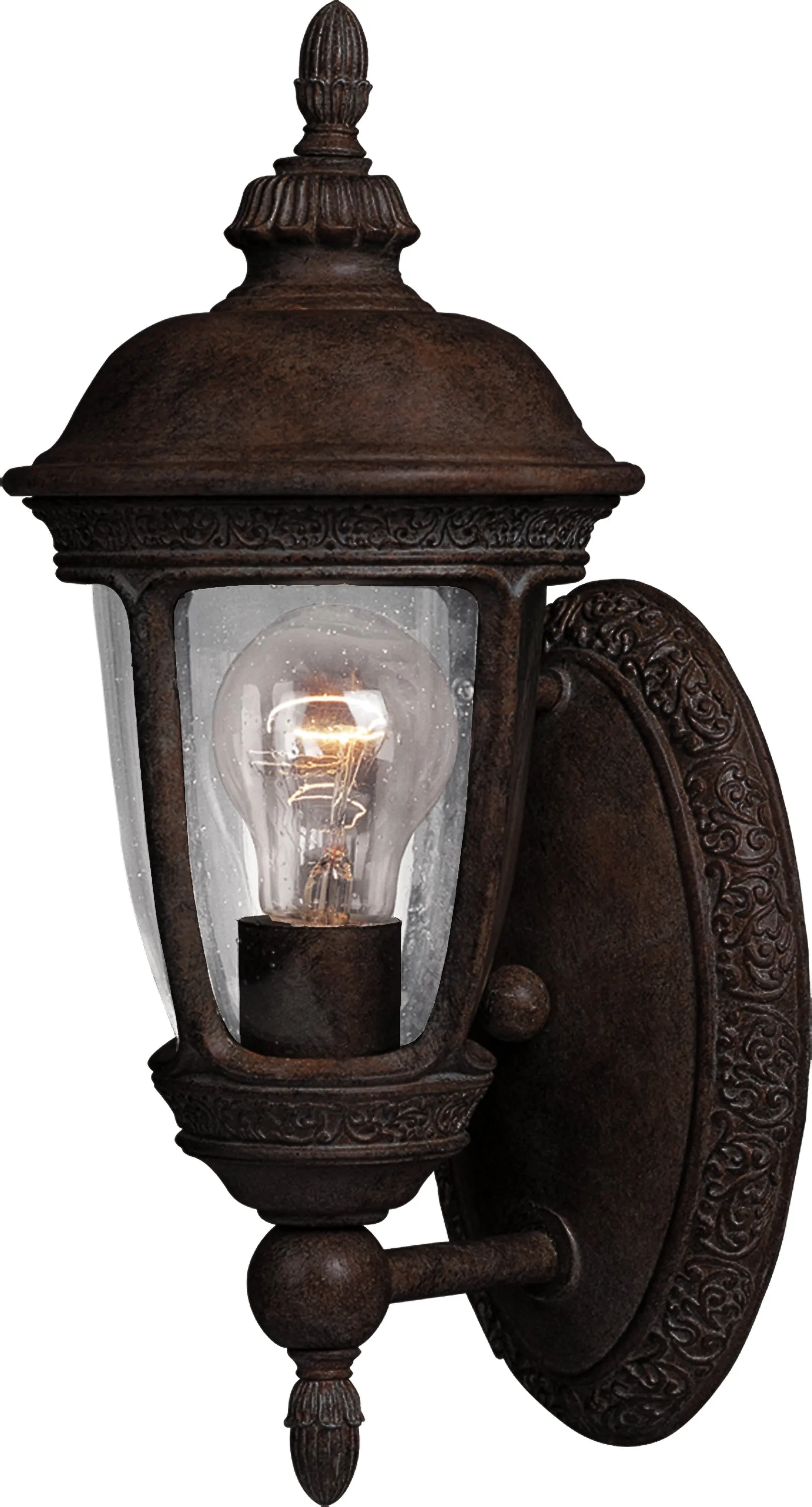 Knob Hill Cast 1-Light Outdoor Wall Lantern