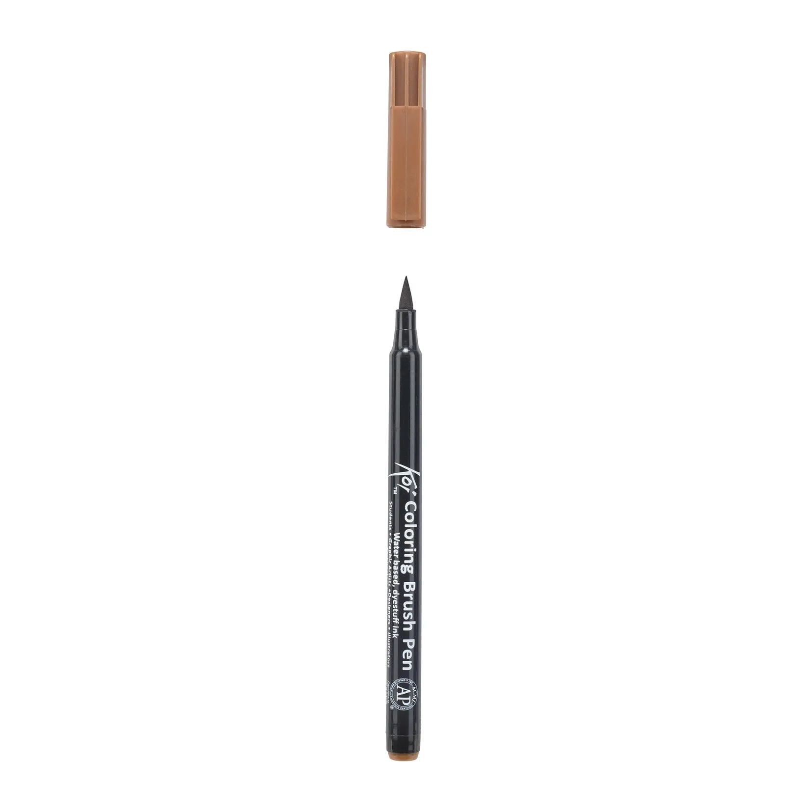 Koi Colouring Brush Pen - Brown*