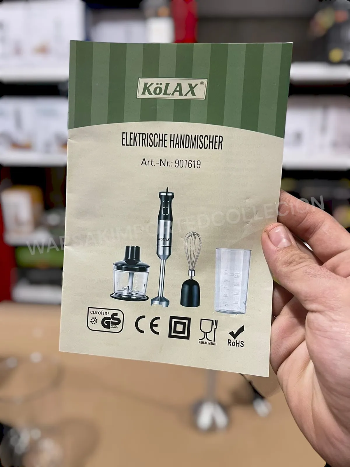 KoLAX 4 in 1 Hand Blender Set