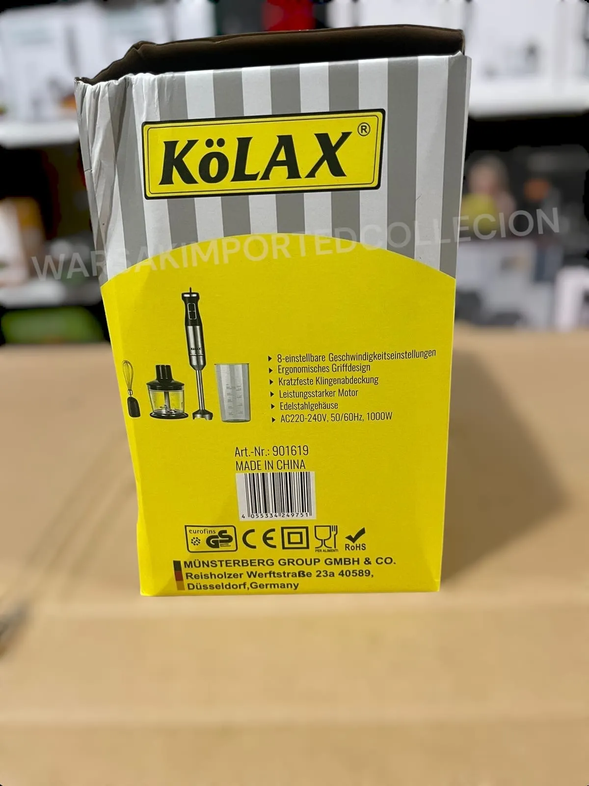 KoLAX 4 in 1 Hand Blender Set