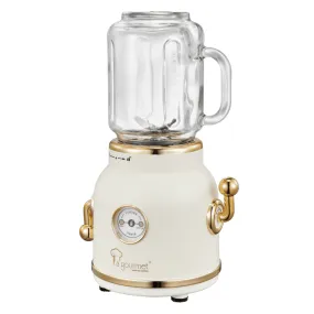 La Gourmet 600ml Retro Juice Blender [Vanilla Cream]