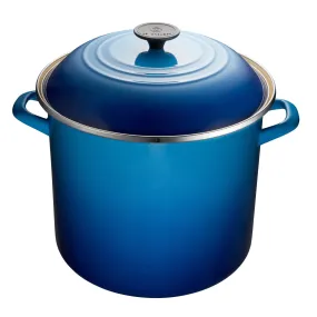 Le Creuset Blueberry Enameled Steel Stock Pot  - 11.4L / 12 Qt