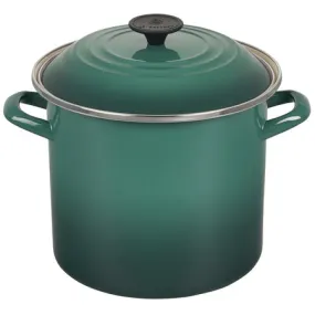 Le Creuset Enamel on Steel Stockpot, 8-Quart, Artichaut