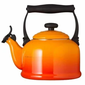 Le Creuset Traditional Kettle with Fixed Whistle 2.1L Volcanic