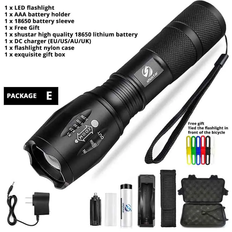 LED Camping Flashlight