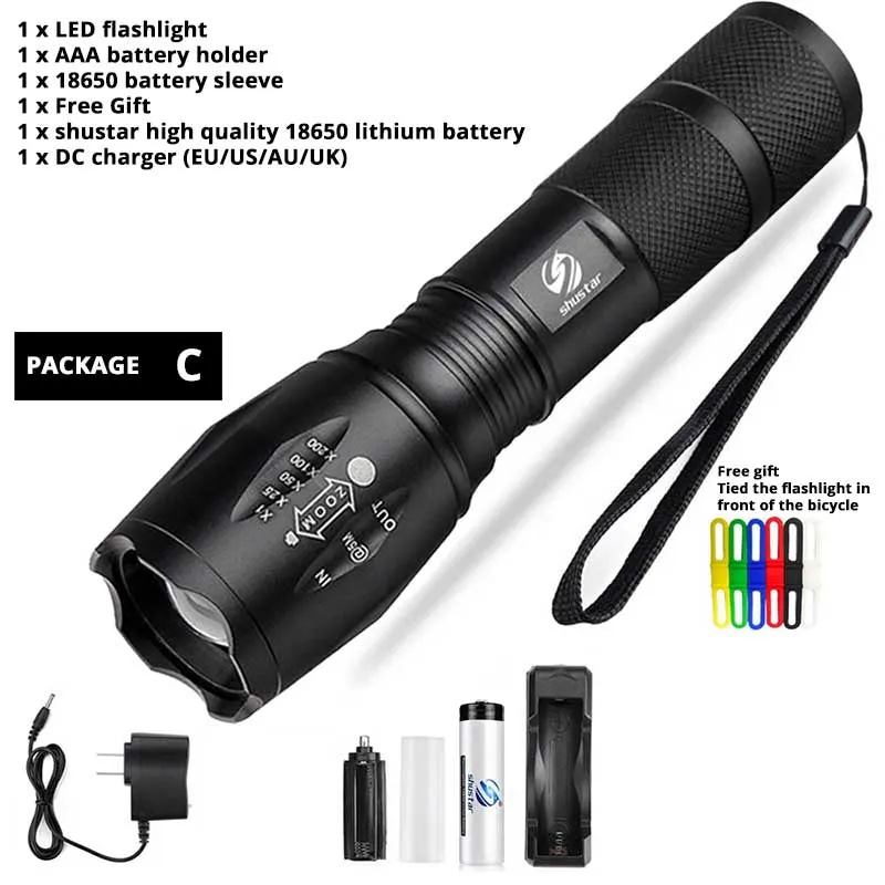 LED Camping Flashlight