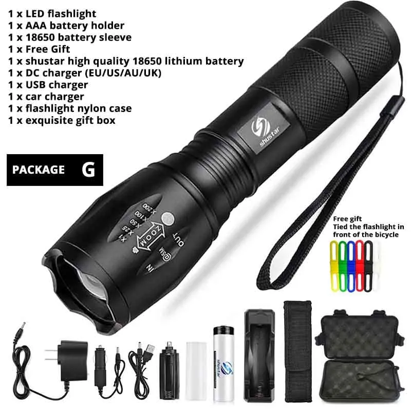 LED Camping Flashlight