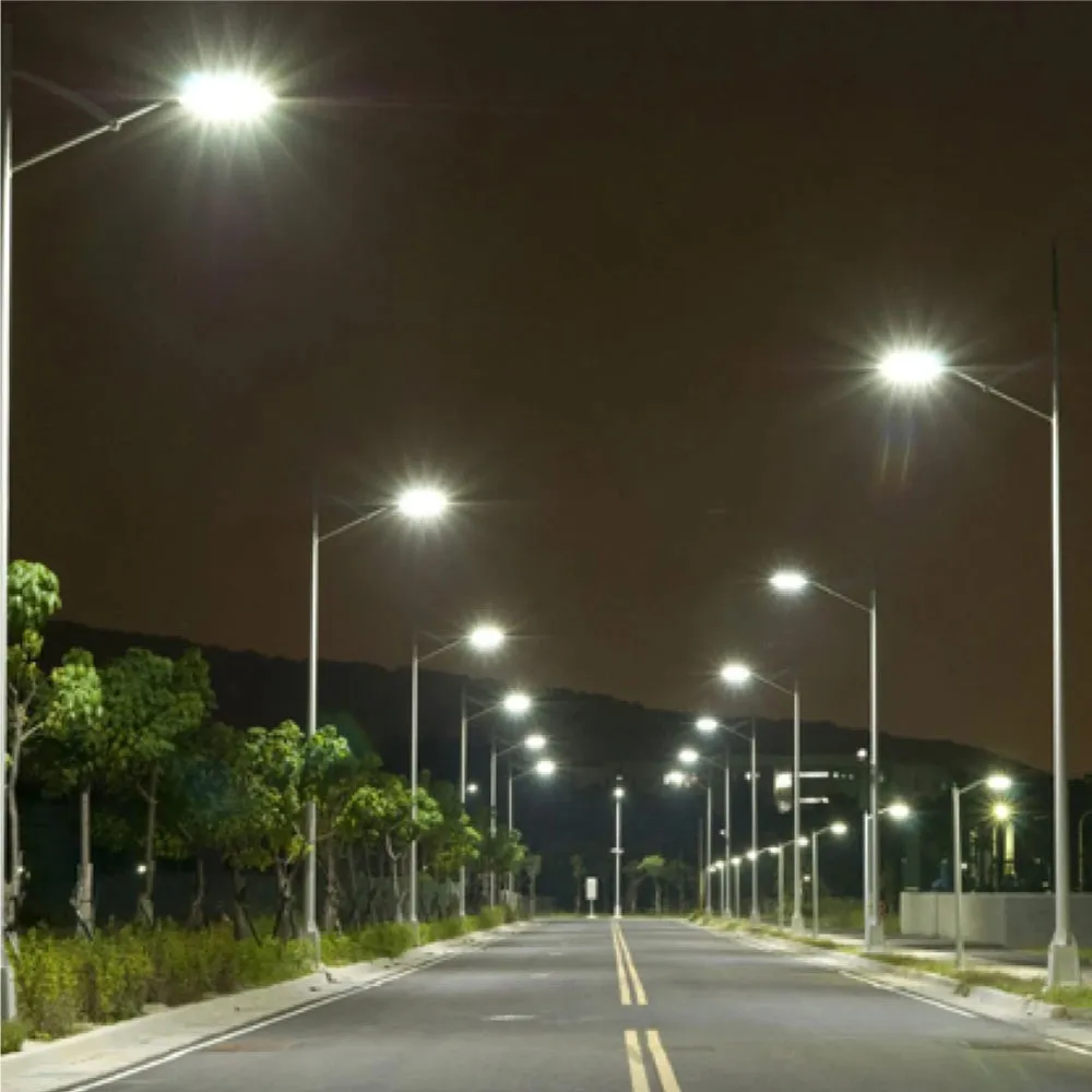 LED Pole Lights With Photocell 450 Watt & 20KV Surge Protector, 5700K, Universal Mount, AC100-277V, Bronze, Car Park Lighting - Street Light