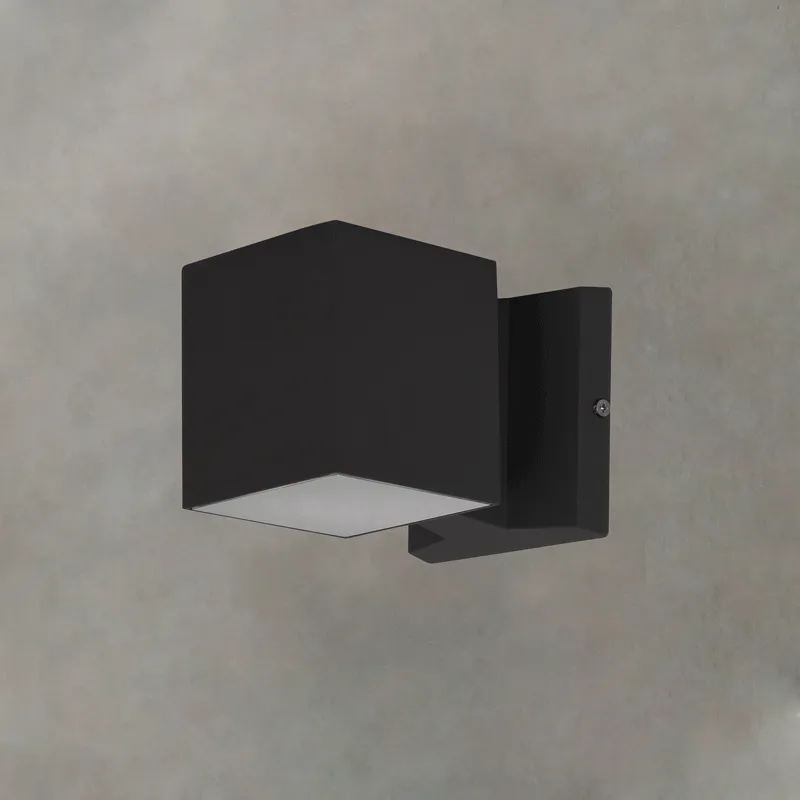 Lightray 4" Square Outdoor Wall Sconce