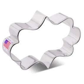 Long Fancy Plaque Cookie Cutter