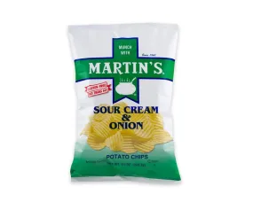 Martin's Sour Cream and Onion Potato Chips 9.5 oz. Bags