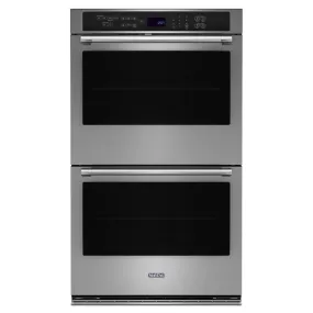 Maytag 27-inch Built-in Double Wall Oven with Convection MOED6027LZ