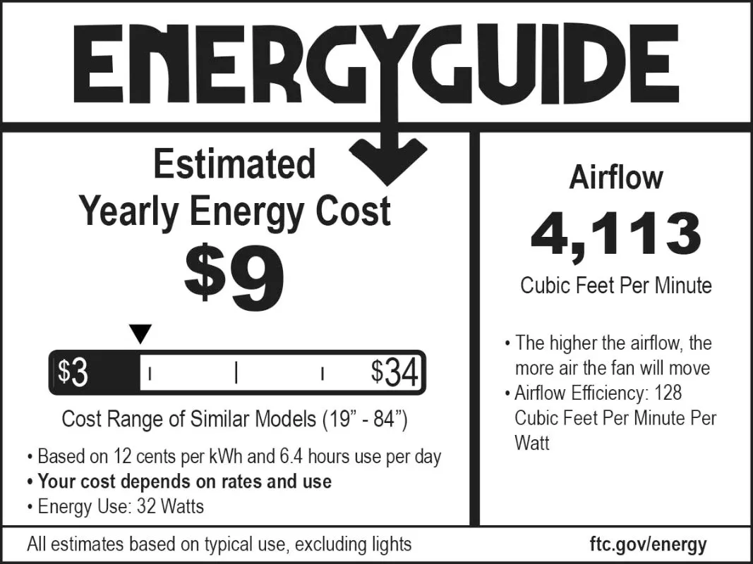 Minka Aire F753 Java 54" Indoor Ceiling Fan