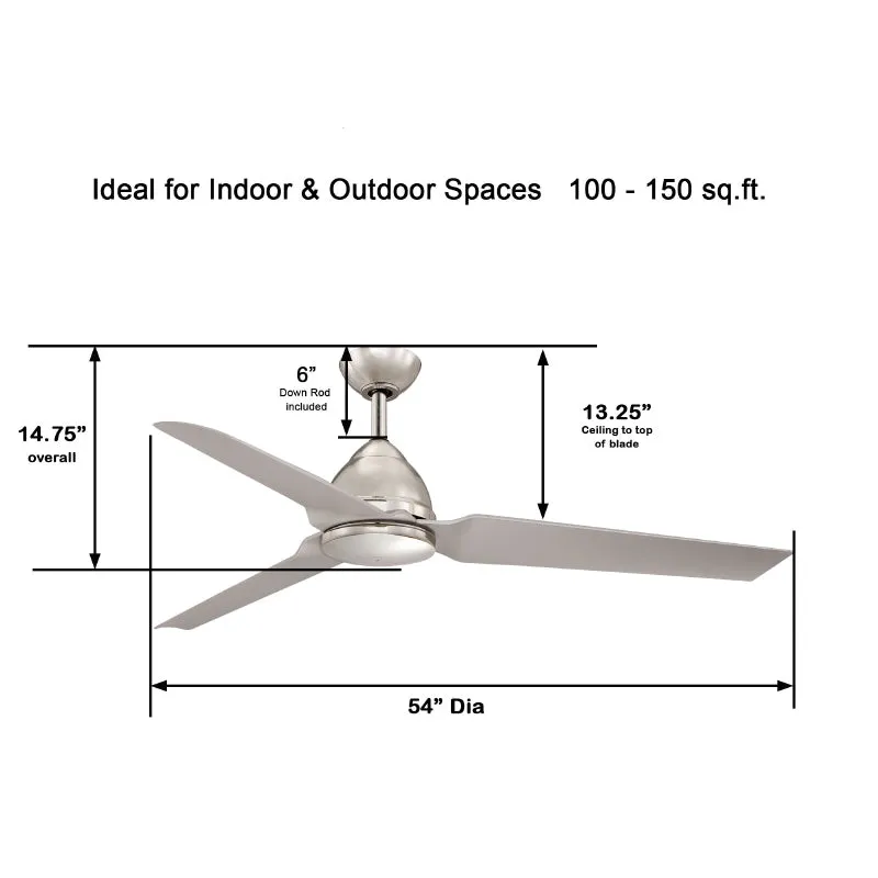 Minka Aire F753 Java 54" Indoor Ceiling Fan