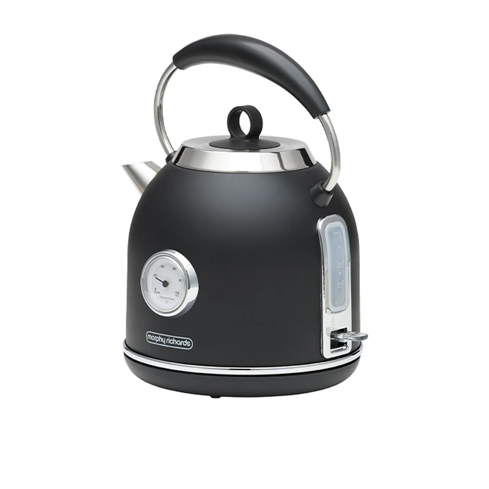 Morphy Richards Boutique Retro Design Electric Kettle 1.7 litre in Black