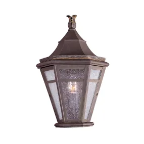 Natural Rust Outdoor 1 Light Sconce