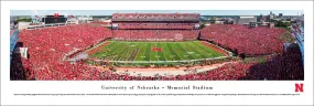 Nebraska Huskers Football Gameday at Memorial Stadium Panoramic Poster - Blakeway 2016