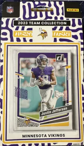 NFL Minnesota Vikings Team Card Set 2023