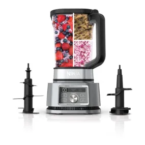 Ninja Foodi Power Blender and Food Processor 1200W 4 Auto-iQ(Refurbished)