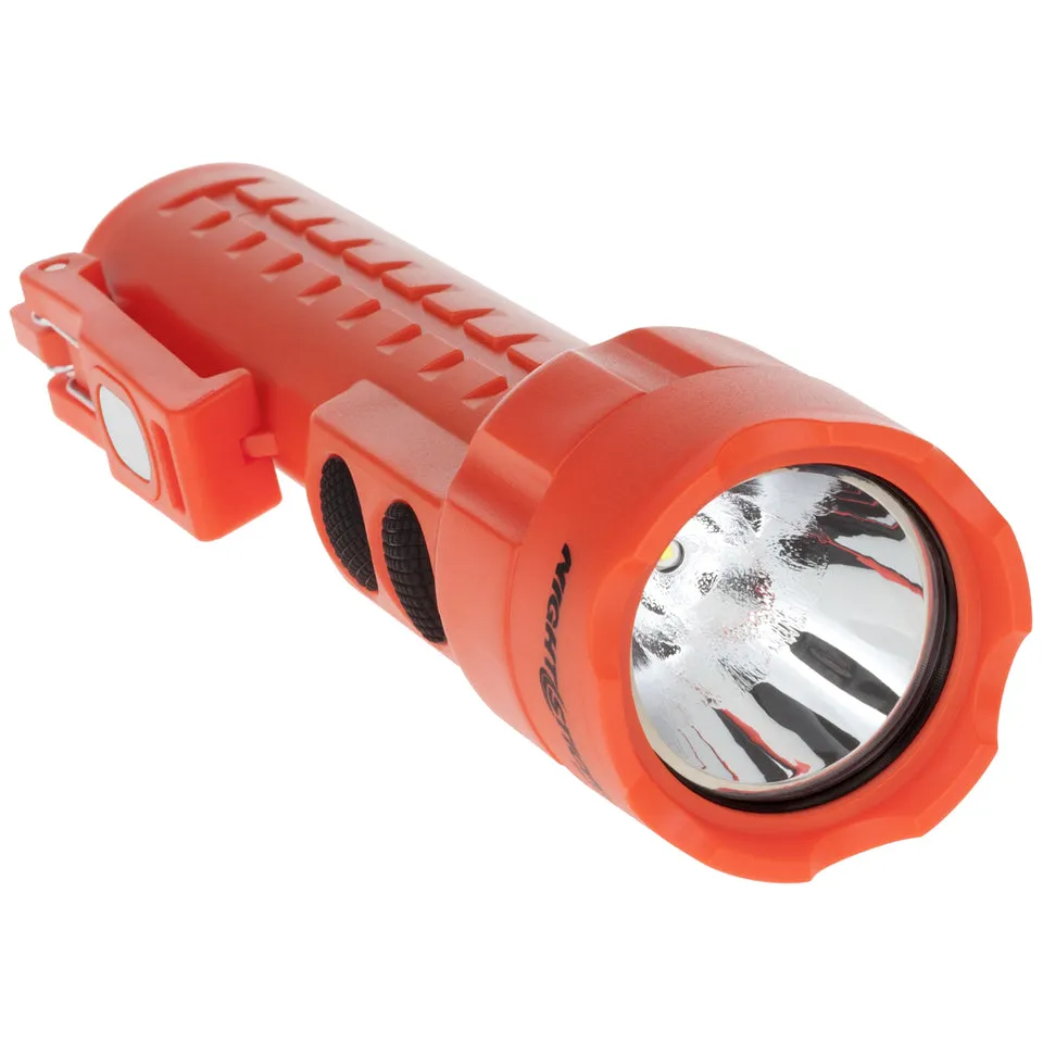 NSP-2422R: Dual-Light Flashlight w/Dual Magnets