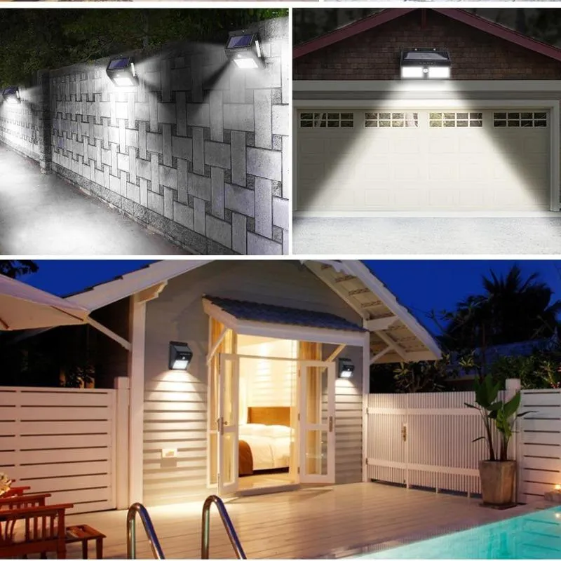 Outdoor LED Solar Wall Lights