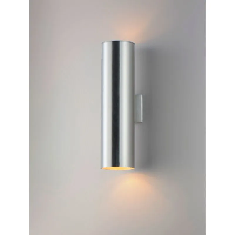 Outpost Two Light 22" Outdoor Wall Lighting Integrated