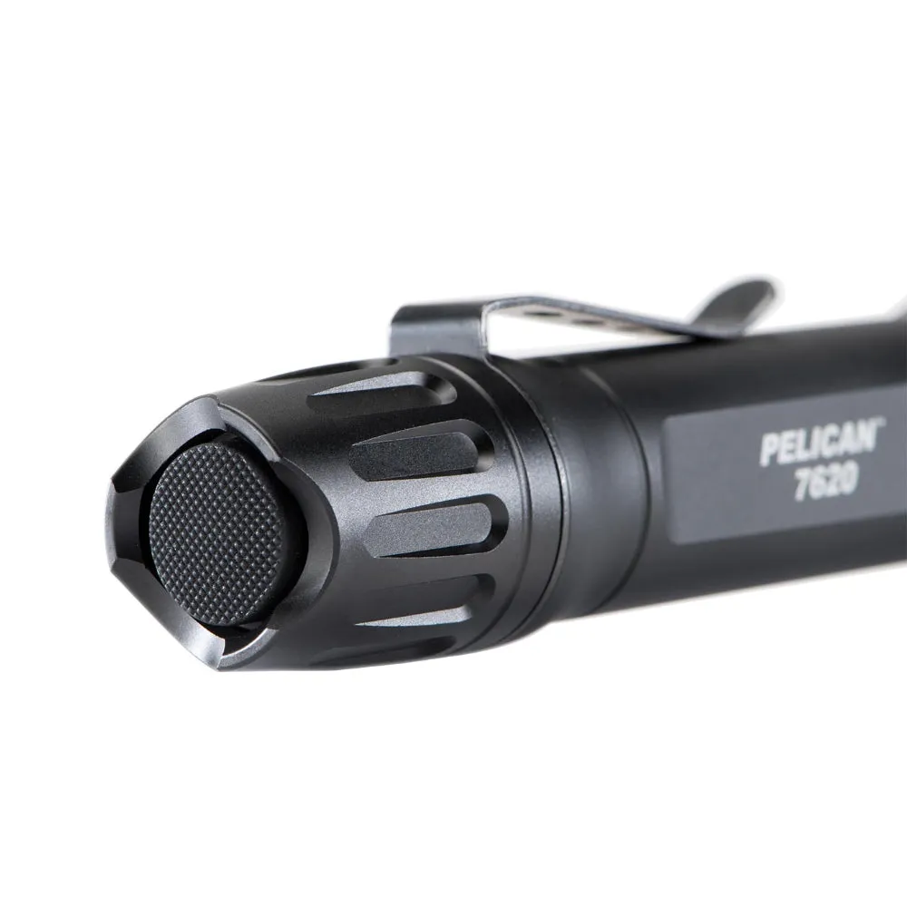 Pelican 7620 Tactical EDC Flashlight LED Light 1124 Lumens, Black