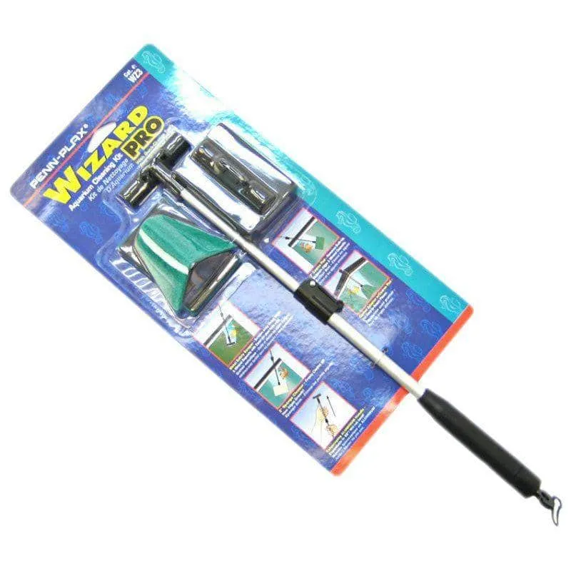 Penn Plax Wizard Pro Aquarium Cleaning Kit - Aquarium Cleaning Kit