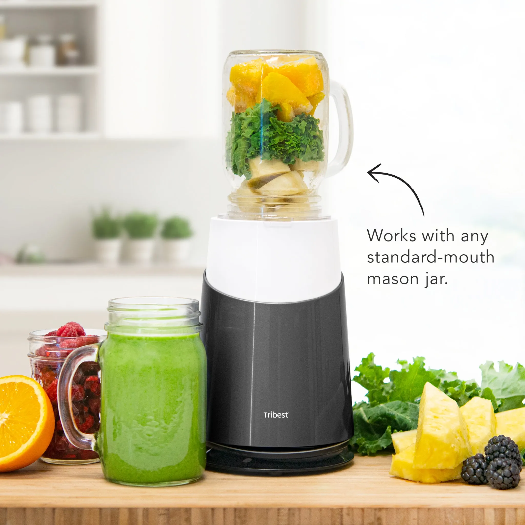 Personal Blender II® Refurbished Mason Jar Ready (Basic 10-Piece Set)