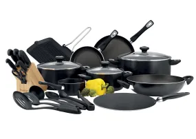 Prestige Class Pro 24Pcs Cooking Set Black Pr21638