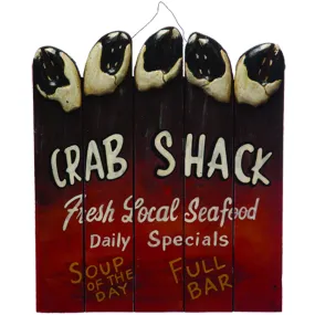 RAM Game Room “Crab Shack” Wall Art Sign