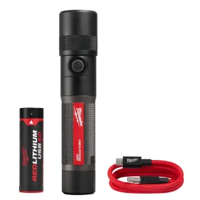 REDLITHIUM™ USB 1100L Twist Focus Flashlight