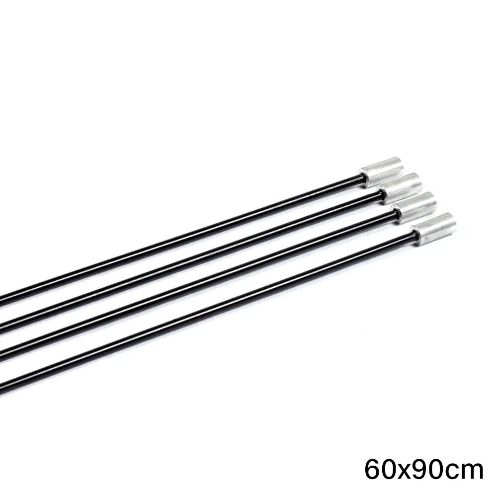 Replacement/Spare Rods for Non-Recessed or Recessed Softboxes with 5cm Grid