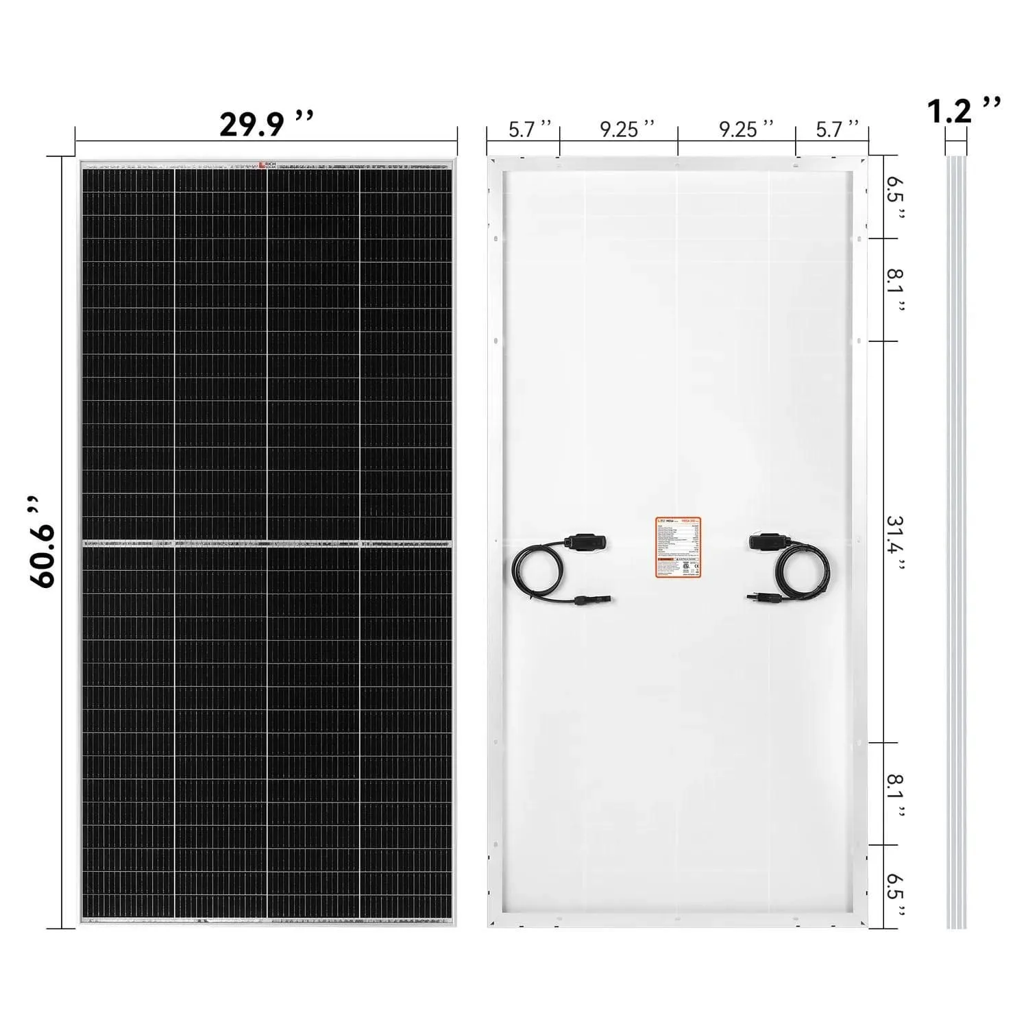 Rich Solar MEGA 250 PRO Watt Monocrystalline Solar Panel